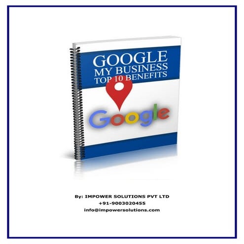 Top 10 Benefits of Google My Business