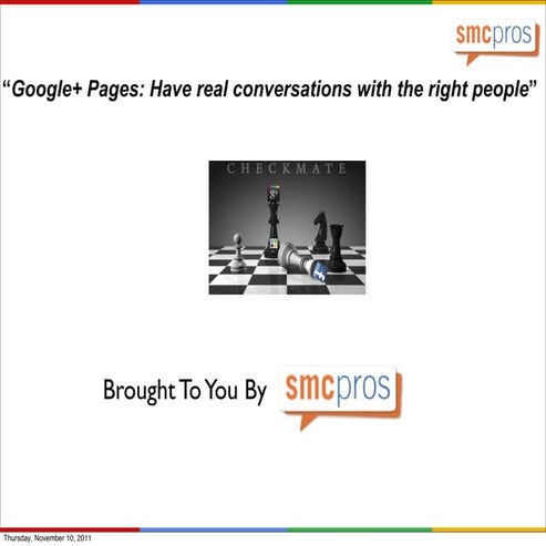 Google+ pages