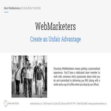 Google Partner Connect & WebMarketers