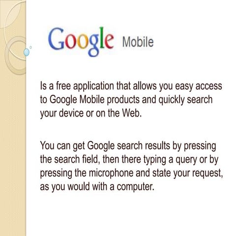 Google  phone aplication OMR