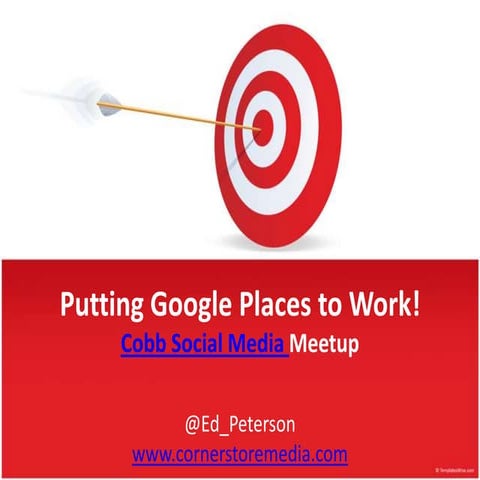 Google places tips and tactics.ppt
