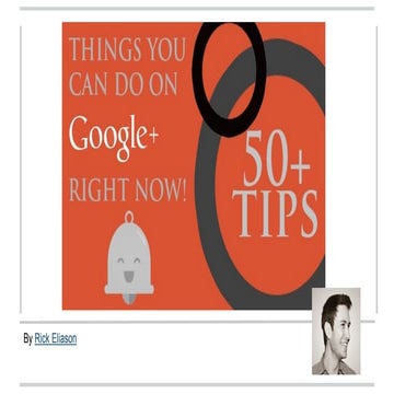 Google + 101 reshare | PDF