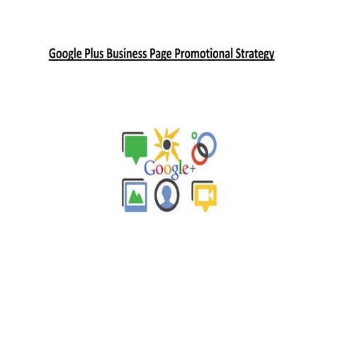 Google Plus Promotional Tips