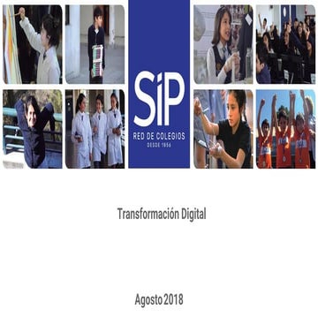 Transformación Digital en Sip Red de Colegios | PDF