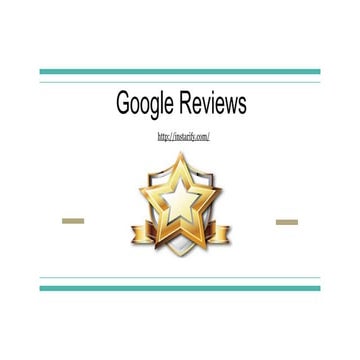 Google reviews ppt