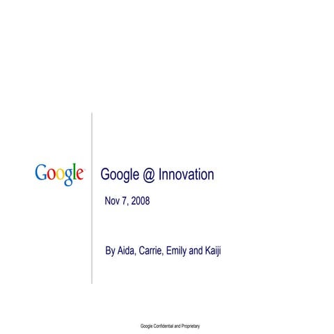 Googles Innovation Lund Uni.
