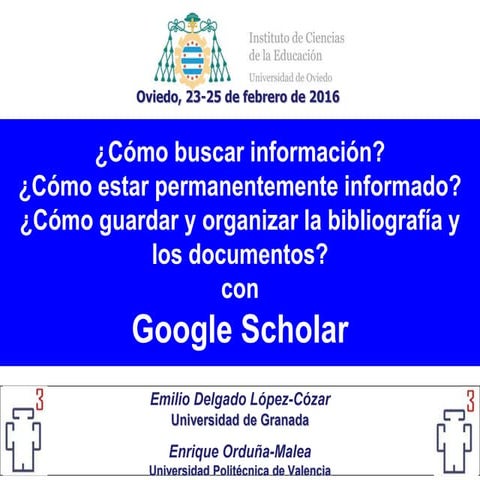¿Cómo buscar información? ¿Cómo estar permanentemente informado? ¿Cómo guarda...