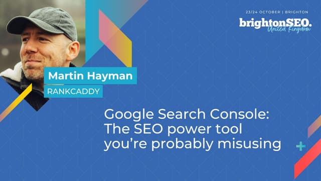 Google Search Console: The SEO power tool you're probably misusing | PDF