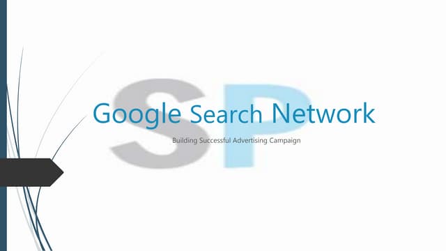 Google search network ppt