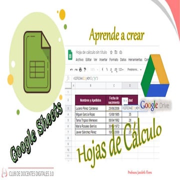 Google sheets introduccion junio 2021