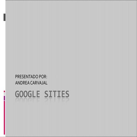 Google sites