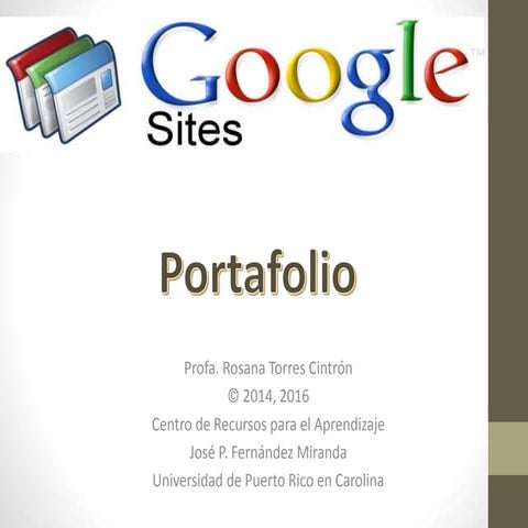 Google sites | PPTX