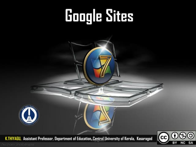Google sites  - Thiyagu