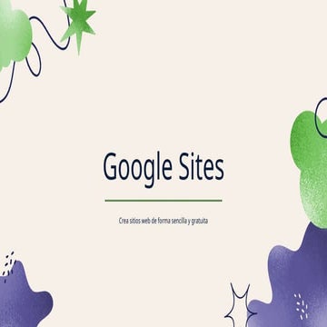 Todo sobre Google Sites (1).pptx para principiantes | PPTX