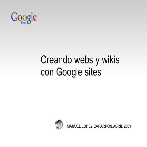 Google Sites Presentacion