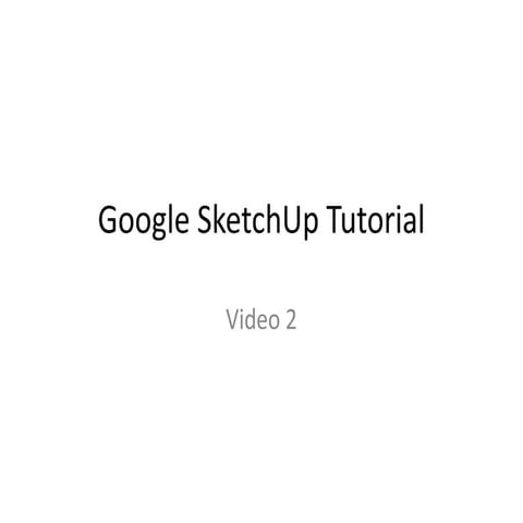 Google sketch up storyboard 1