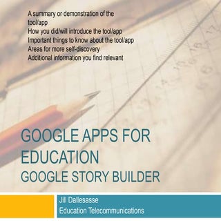 Google Story Builder