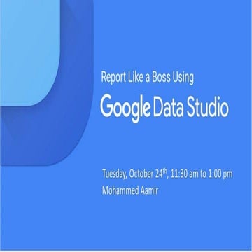 Google Data Studio