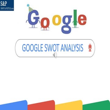  How to do Google's SWOT Analysis? Strengths, Weaknesses, Opportunities and T...