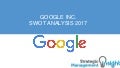 Google case study swot analysis