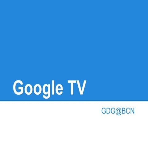 Google tv 