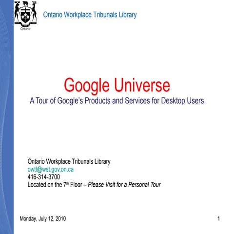 Google Universe