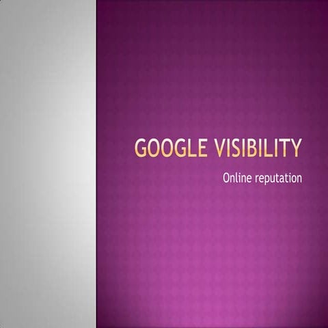 Google visibility by Uday kiran kemburu