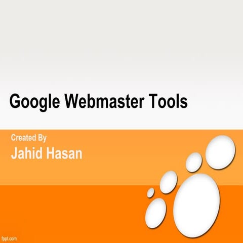 Google Webmaster Tools - Beginner's Guide