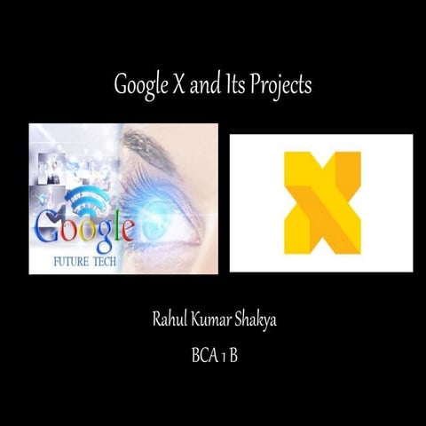 Google x