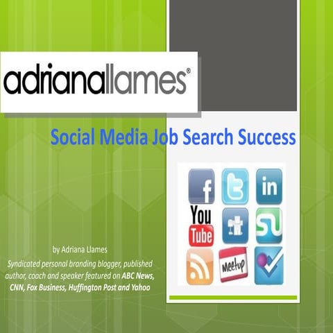 Go on, get social media search success (job seekers edition)