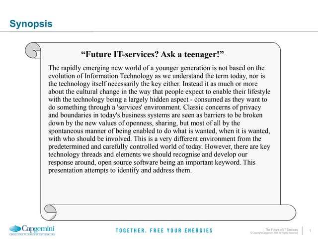 Future It Services? Ask A Teenager!