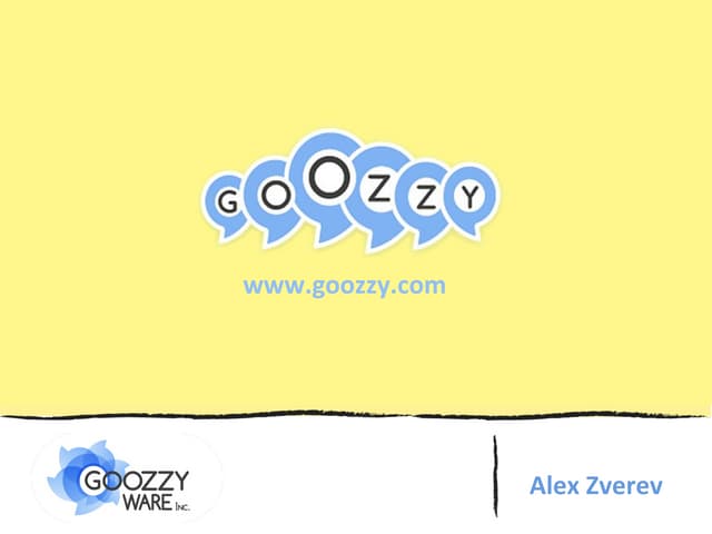 _right_ Goozzy TechCrunch presentation