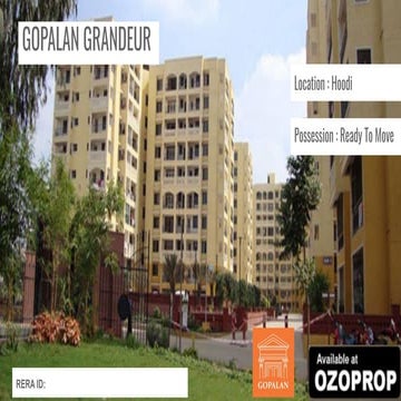 Gopalan Grandeur - Hoodi, Bengaluru | PDF