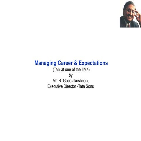 Gopalkrishnan IIM talk