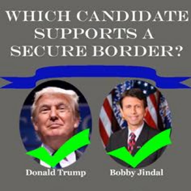 Gop candidates on border security | PDF