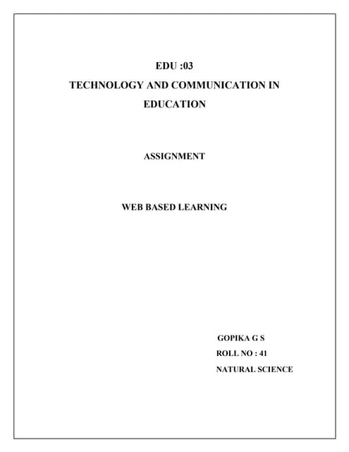 Edu -03 notes