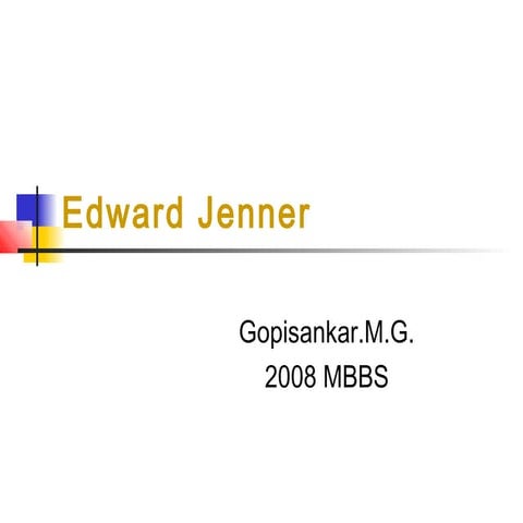 edward jenner 