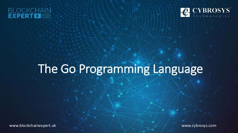 Go programming language