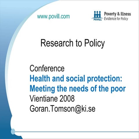 HPSR? What is health policy and systems research? | PPTX