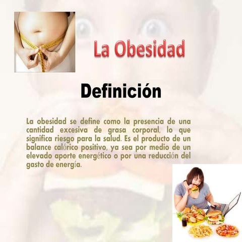 La obesidad 