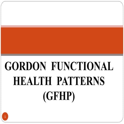 Gordons 11-functional-health-patterns | DOC