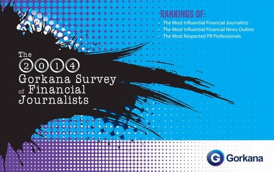 Gorkana 2014 survey of financial journalists