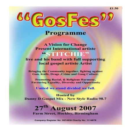 Gosfes 2007 Program