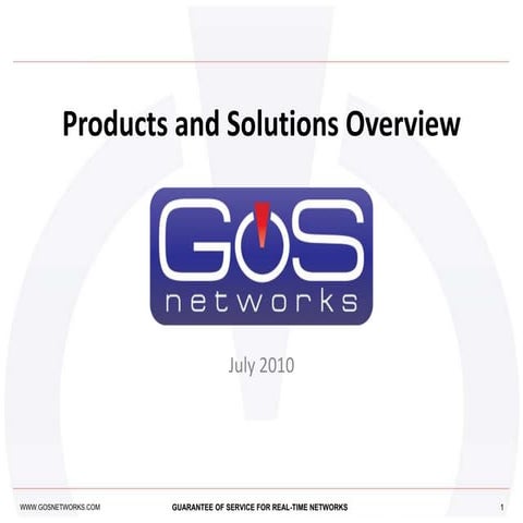 QoS Challenges and Solutions