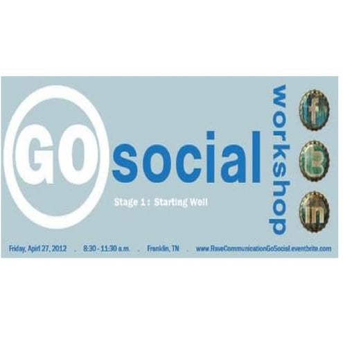 Go social stage one