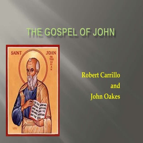 Class on the Book of John