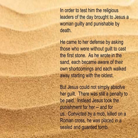 Gospel in the Sand