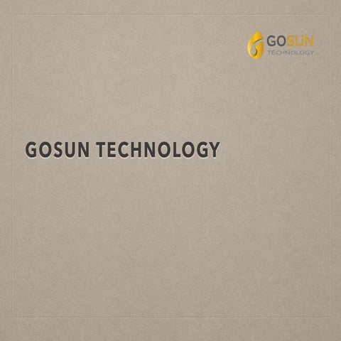 Gosun technology 201511