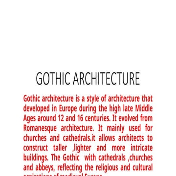 Gothic Architecture.pptx