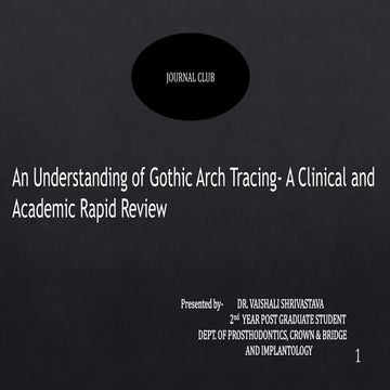 gothic arch tracing.pptx